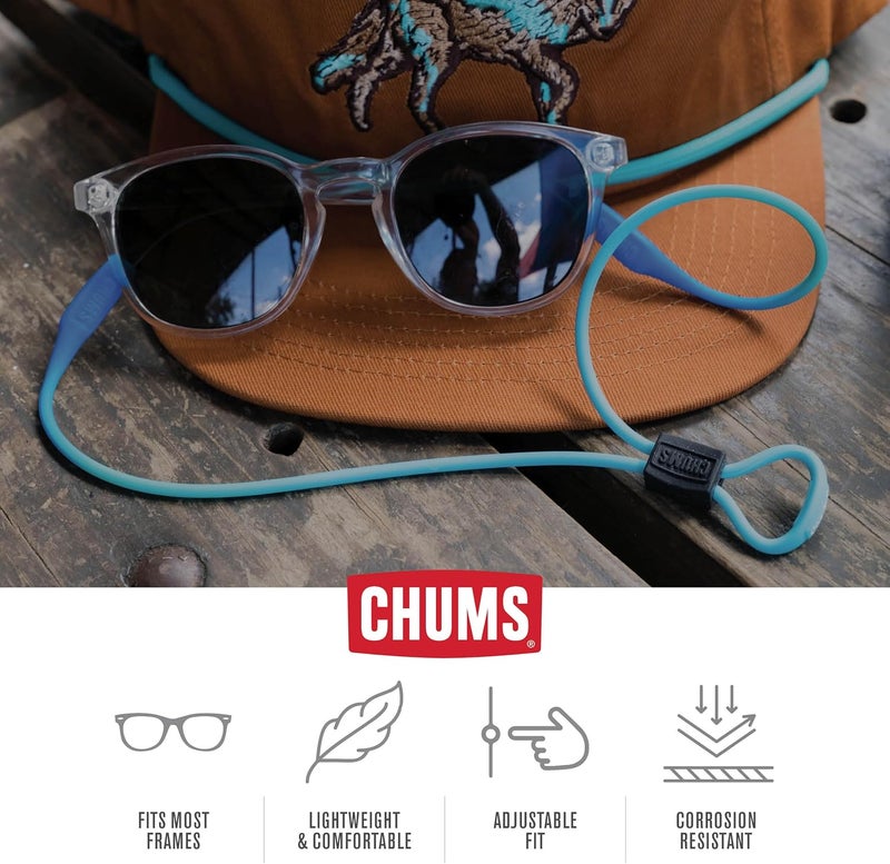 CHUMS Slim Retainer - Adjustable Eyewear Keeper - Thin Silicone Safety Eyewear Retainer for Women & Men - Image 4